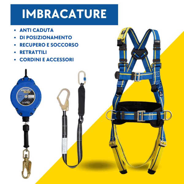 Imbracature anti caduta